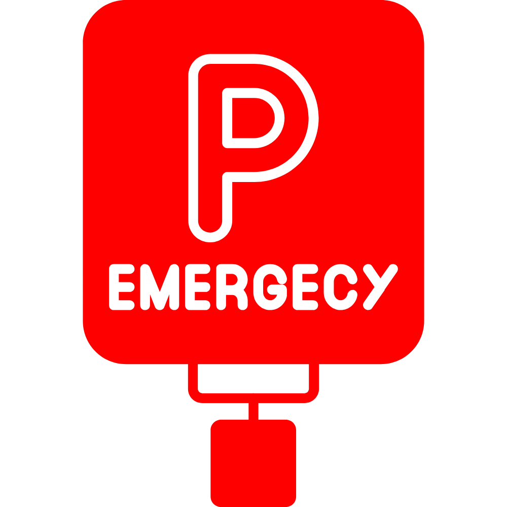 Icon Parking Emergency Icon