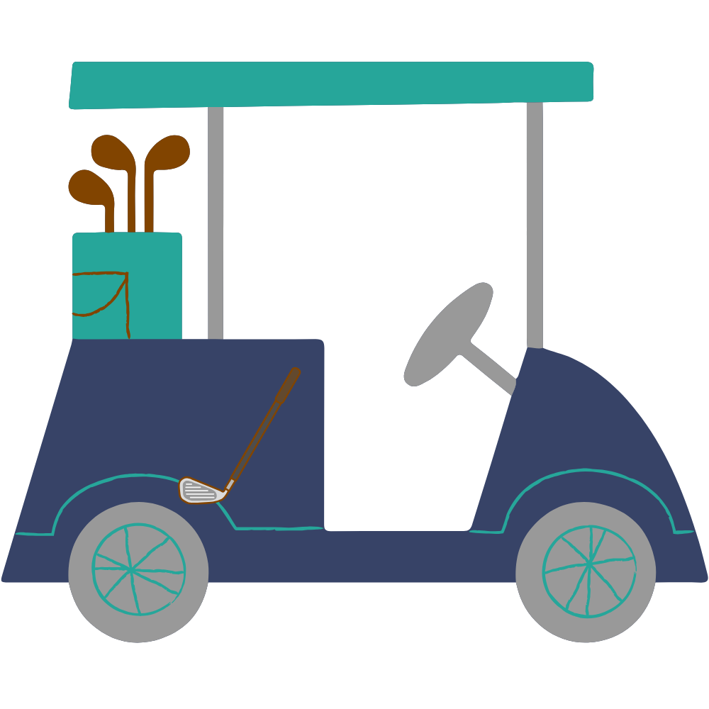 Add a stylish flair to your golf cart with these must icon accessories.